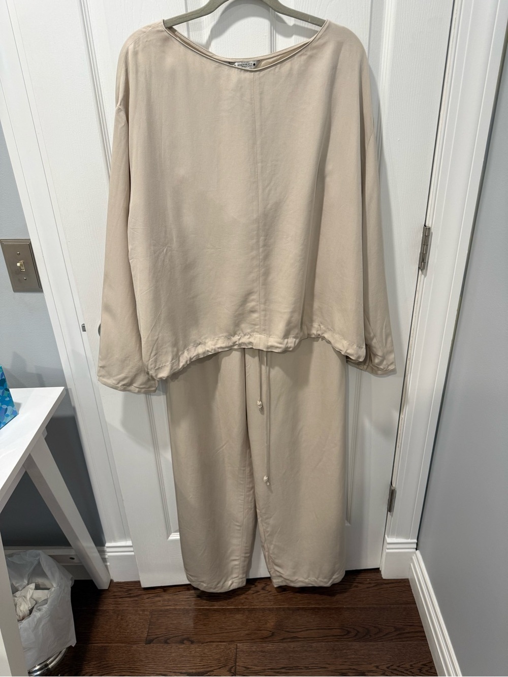 Beige Two-Piece Set